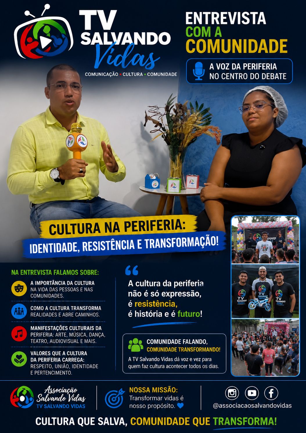 Entrevista com a Comunidade